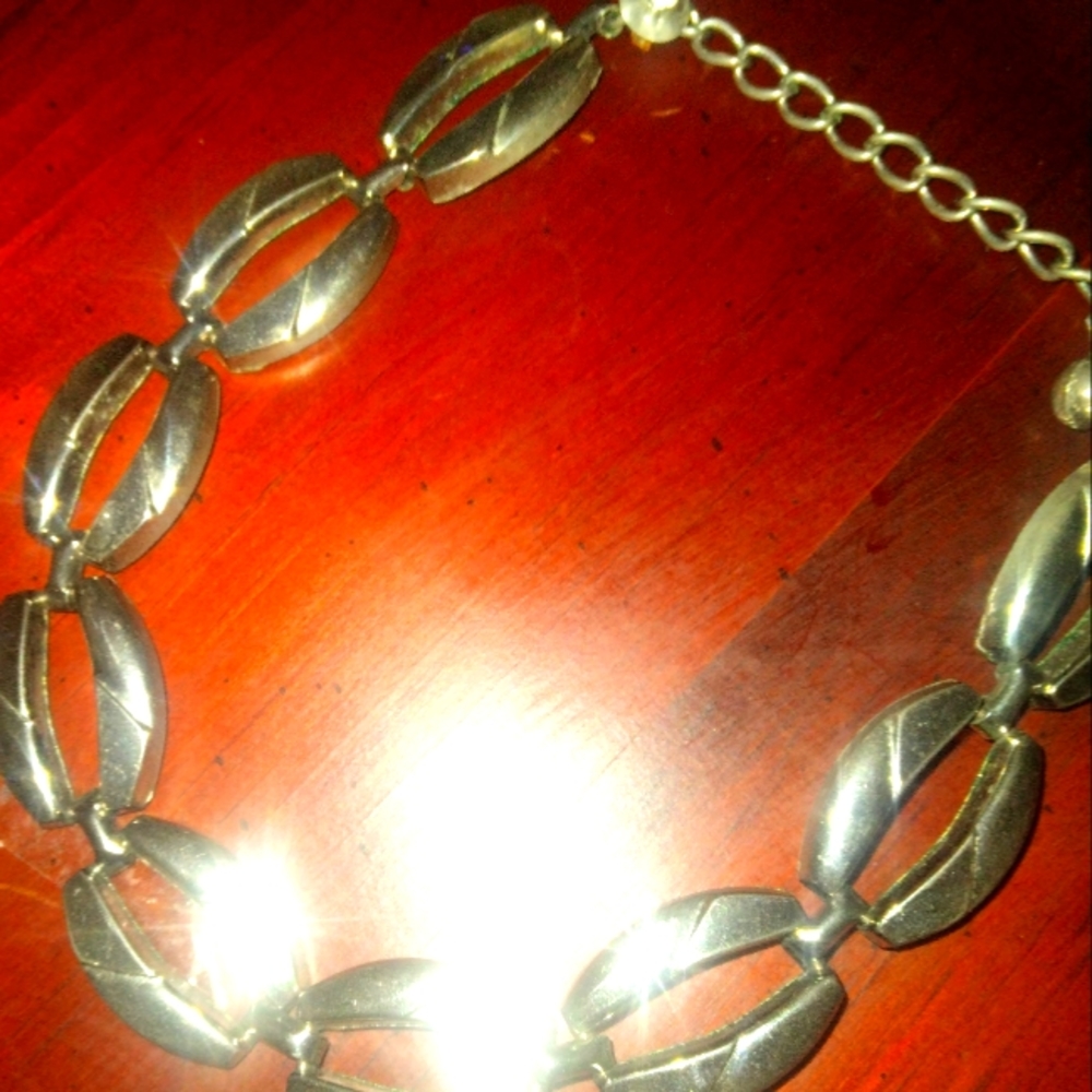 Sterling Silver Link's Choker Chain